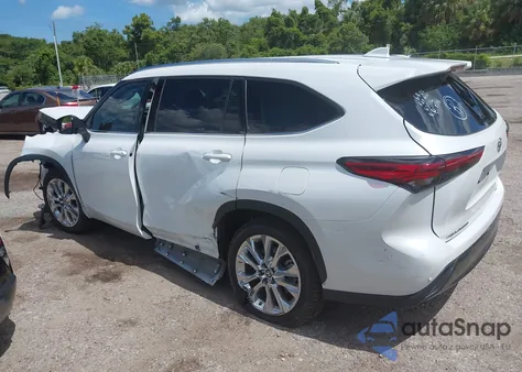 2023 Toyota Highlander Limited z USA, uszkodzony, nr VIN 5TDKDRAH1PS007309